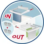 Настінна сушарка Vileda Genius 70. 157338 - Зображення 4