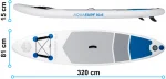 Дошка для SUP Neo-Sport Aquasurf міцна і зручна 320 x 84 x 15 см 170200 - Зображення 5