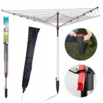 Садова вулична сушарка для білизни сушилка для одягу Vileda Sun Lift 50 метрів