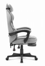 Ігрове крісло для геймерів Cabro C502 fabric сіро-чорний - Зображення 6