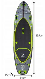 Дошка для SUP Trizand 25260 335см з рюкзаком для гребків - Зображення 3