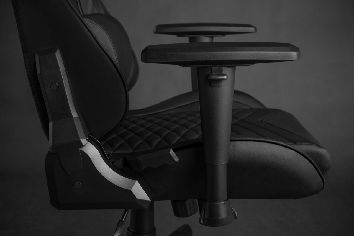 Крісло для геймерів SENSE7 Spellcaster Black екошкіра - Зображення 7