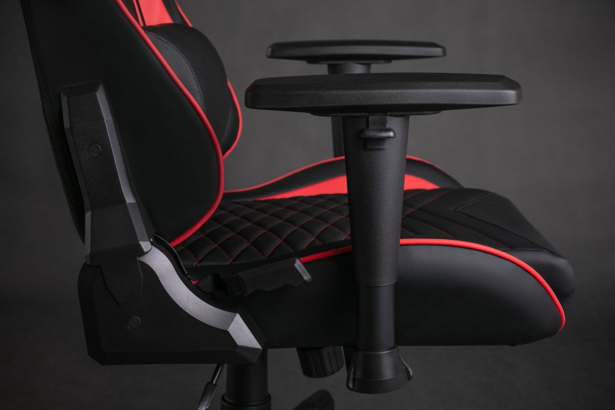 Крісло для геймерів SENSE7 Spellcaster чорно-червоне - Зображення 9