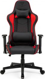 Крісло для геймерів SENSE7 Spellcaster чорно-червоне - Зображення 2