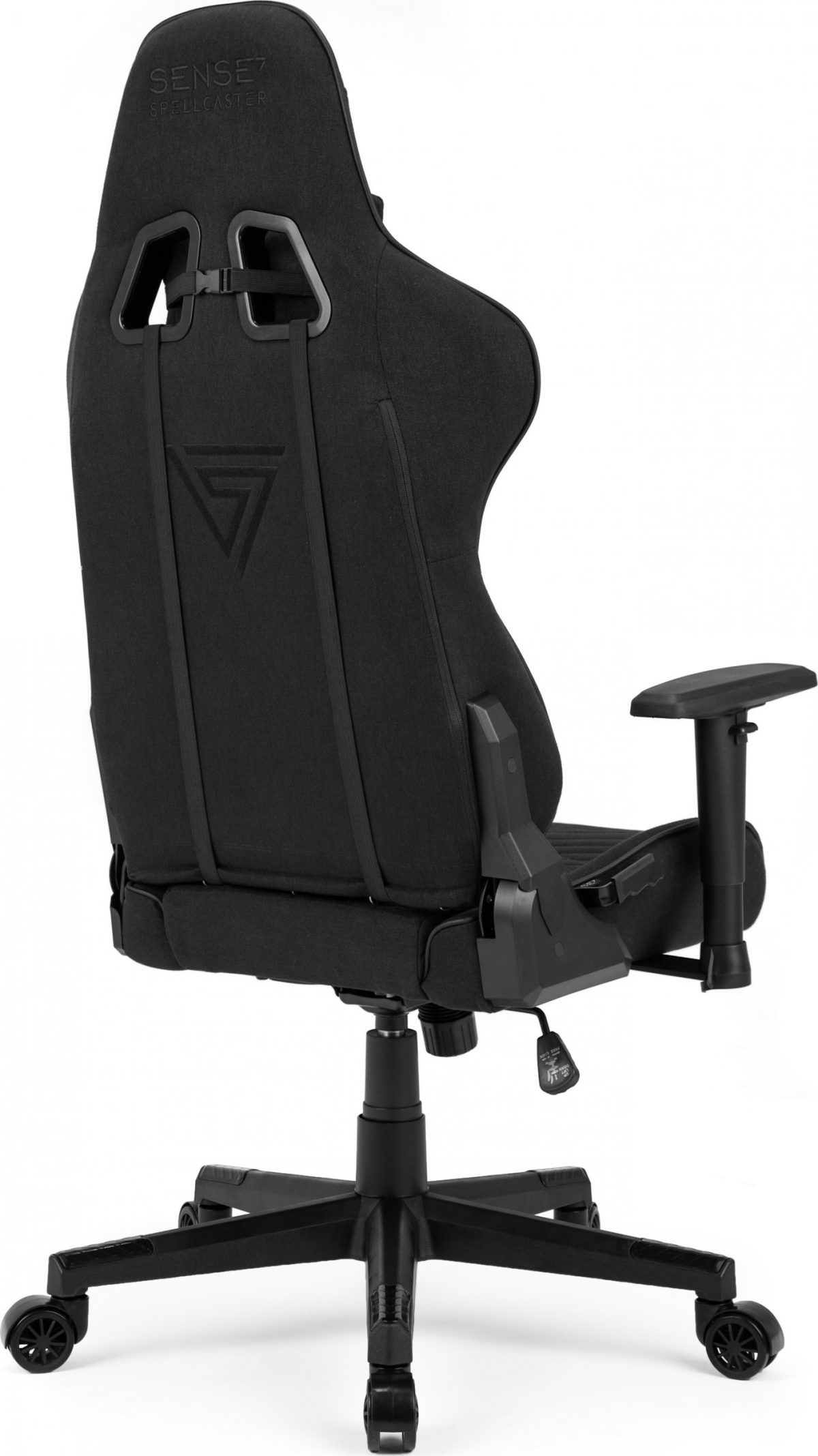 Крісло для геймерів SENSE7 Spellcaster тканина чорне - Зображення 4