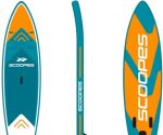Надувна SUP дошка Scoopes Velo 350 з сидінням та веслом насосом