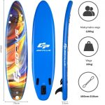 Дошка SUP для серфінгу Costway SP37442-L з веслом 335см - Зображення 2