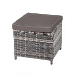 Комплект садових меблів з техноратангу із 4 предметів VELACO Toledo сірий - Зображення 6