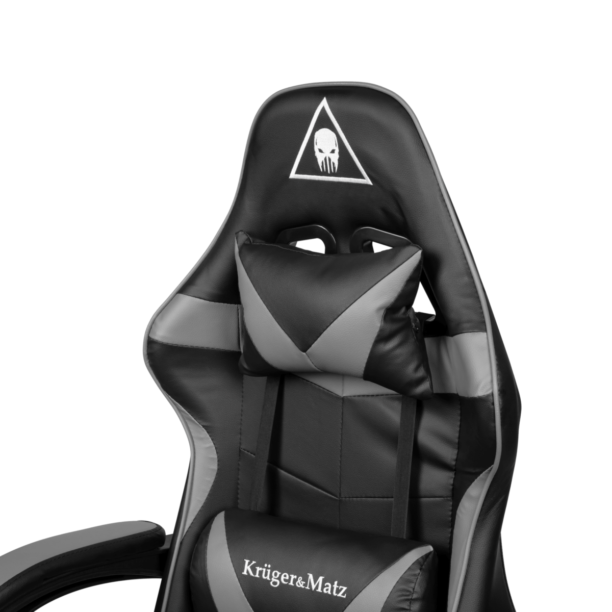 Ігрове Геймерське Крісло Kruger&Matz GX-150 чорно-сірий KM0790-G - Зображення 2