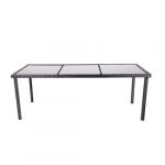 Комплект садових меблів із 9 предметів з техноратангу VELACO SANTOS-BL-BL чорного кольору - Зображення 4