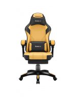 Геймерське крісло Huzaro Force 3.7 тканинне чорно-жовте - Зображення 2