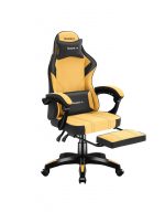 Геймерське крісло Huzaro Force 3.7 тканинне чорно-жовте - Зображення 3
