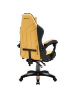 Геймерське крісло Huzaro Force 3.7 тканинне чорно-жовте - Зображення 4