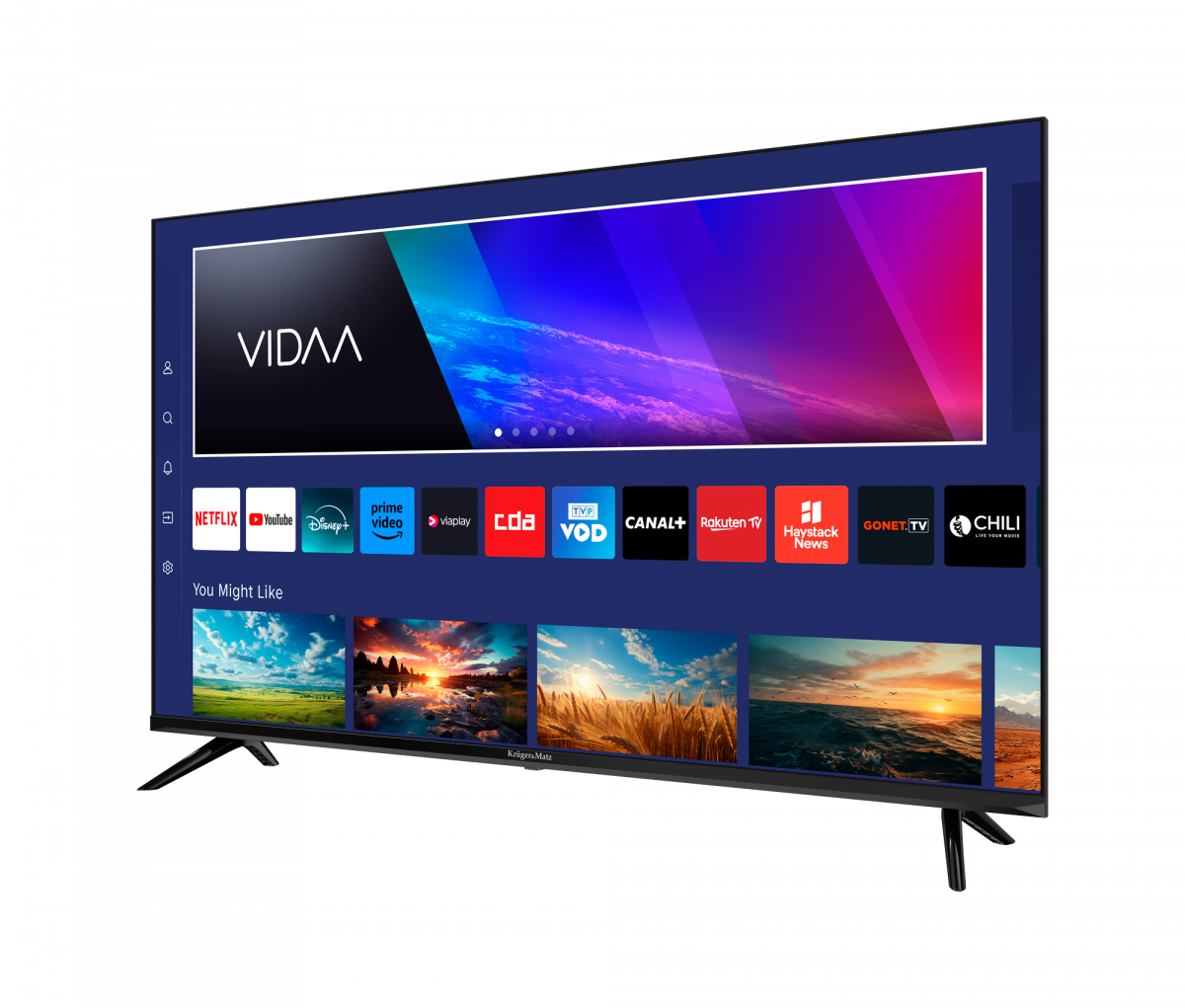 Smart TV Kruger&Matz 43" KM0243FHD-V2 - Зображення 2