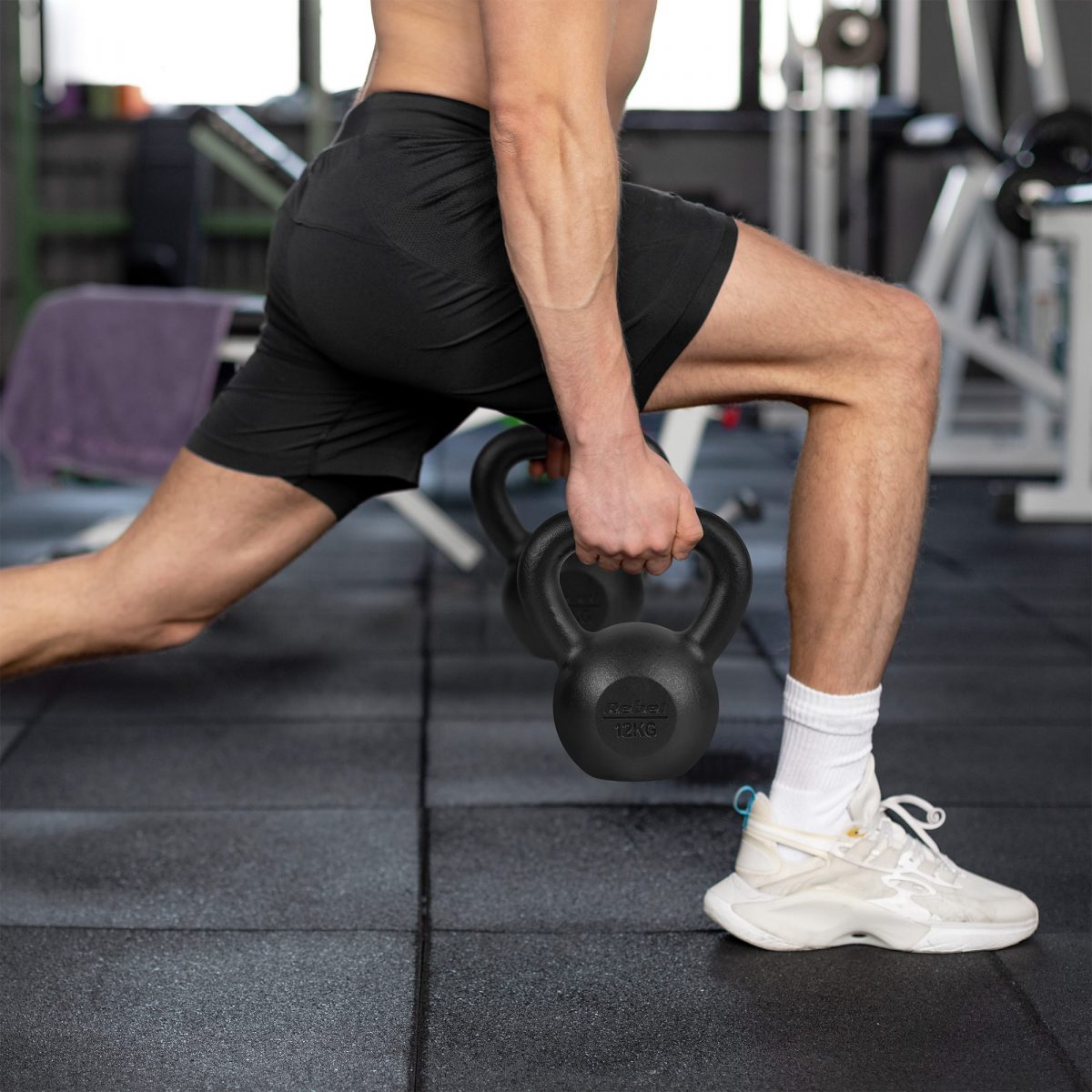 Гиря чавунна Rebel Active RBA-2323-22 22кг - Зображення 5