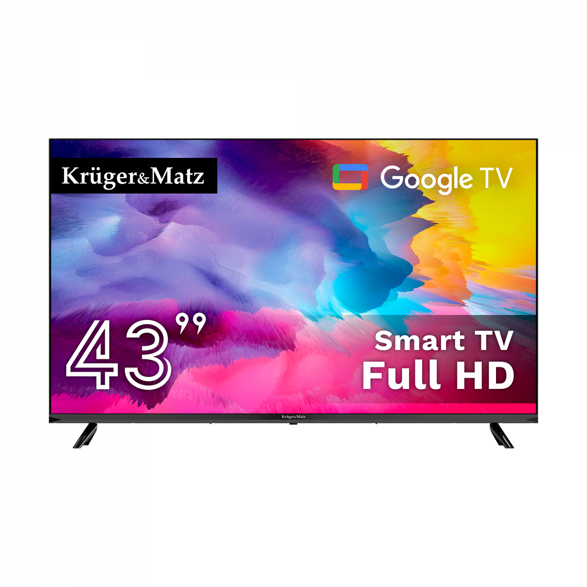 Smart TV 43" Kruger&Matz Google TV - Зображення 1