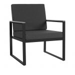 Комплект садових меблів із 4 предметів VELACO CARTER-BL-WD2 чорний - Зображення 6