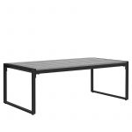 Комплект садових меблів із 4 предметів VELACO CARTER-BL-WD2 чорний - Зображення 4