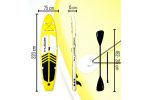 SUP дошка для активного відпочинку на воді Thunder Coast Yellow 320см - Зображення 2