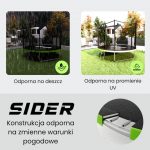 Батут з зовнішньою сіткою Sider 312 см FT 10 304-312 см - Зображення 2