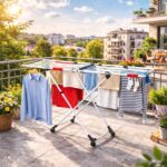 Сушарка для одягу підлогова сушилка для білизни Vileda Doble 157245 - Зображення 5