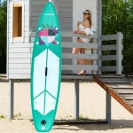 SUP-дошка FLAMI 320CM Thunder + стійке надувне крісло весло і насос - Зображення 4