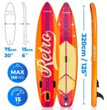 SUP дошка надувна з насосом Thunder RETRO 320CM - Зображення 2