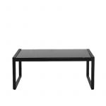 Комплект садових меблів з техноратангу із 4 предметів VELACO Atlas чорний - Зображення 2