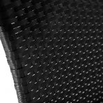 Комплект садових меблів з техноратангу із 4 предметів VELACO Atlas чорний - Зображення 5