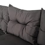 Комплект садових меблів з техноратангу із 4 предметів VELACO Toledo сірий - Зображення 7