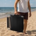 Шезлонг Outtec О-42330 металевий чорний - Зображення 7