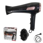 Фен Adler AD 2283 з висувним шнуром 2000W–2400W + дифузор