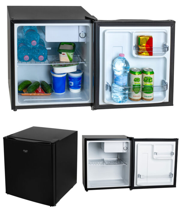 Окремостоячий підстільний Холодильник Adler AD 8096 Black 45L 6-ступінчасте регулювання