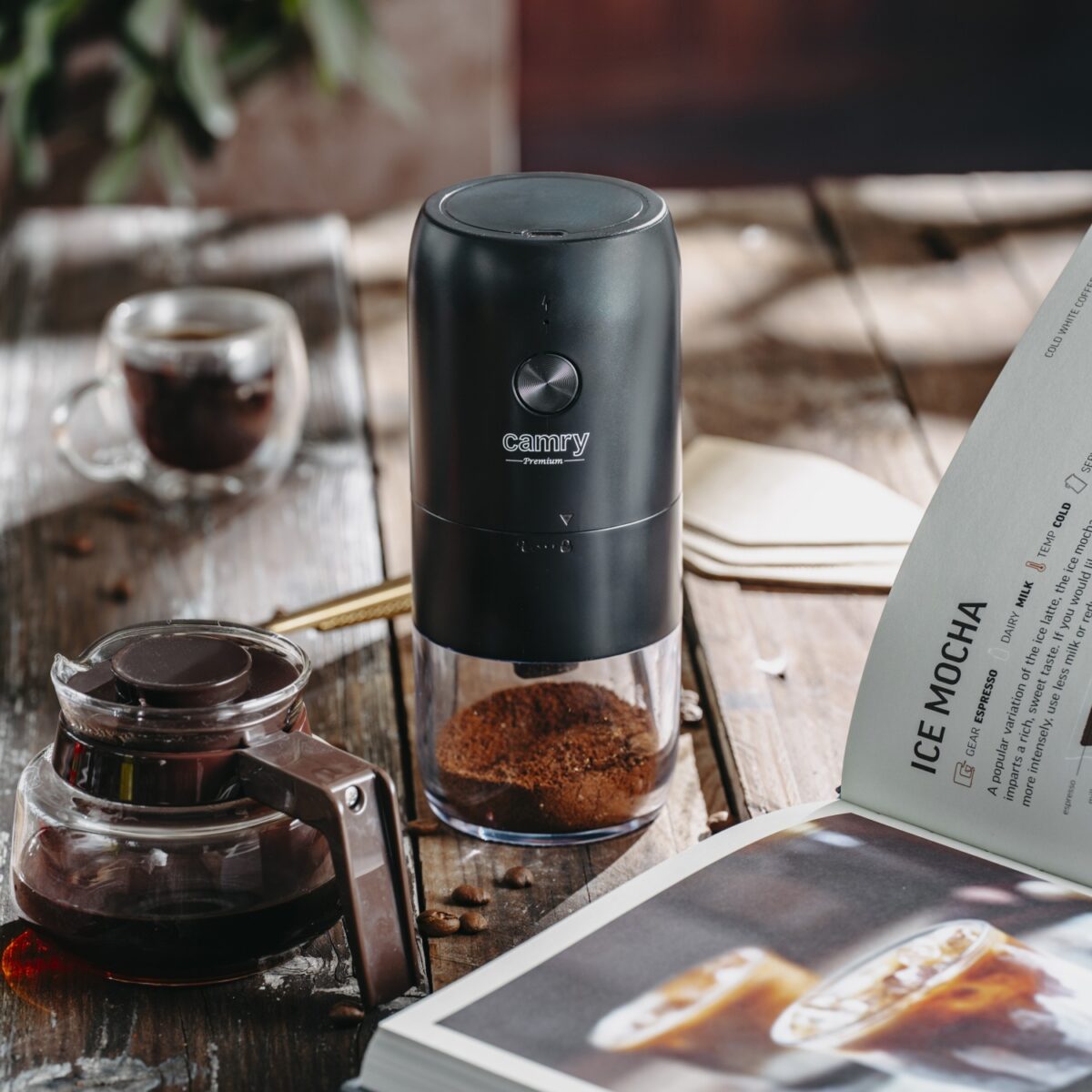 Бездротова кавомолка Camry CR 4302 25Вт 1800мАг USB