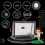 Футбольні ворота стаціонарні GALAXIA 300 x 200 x 120 см - Зображення 2