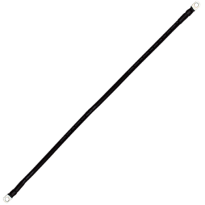 Провід мідний для з'єднання АКБ 25 кв. мм – 100 см (з клемами) чорний