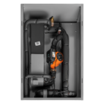 Тепловий насос LogicPower LP SINV-11 повітря-вода інверторний спліт - Зображення 10