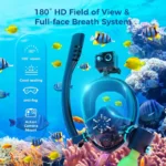 Набір для дайвінгу CHIKADIV 0.5 л з маскою green - Зображення 2