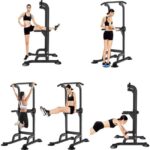 Регульований турнік для підтягувань NN HSD100 з ручками 187-227см - Зображення 3