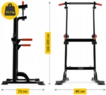 Окремостоячий турнік для підтягувань та віджимань 4FIZJO - Зображення 3