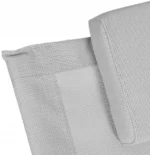 Шезлонг Nuforma 04K KJL01AOSZ алюмінієвий чорний - Зображення 7