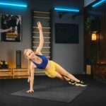 Фітнес мат Килимок-пазл TX-010PM TREX SPORT чорний набір 24 ​​шт 1 см - Зображення 2