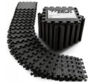 Фітнес мат Килимок-пазл TX-010PM TREX SPORT чорний набір 24 ​​шт 1 см - Зображення 3
