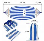 Садовий Гамак 260x150см KRUMAD КМ 2 200кг - Зображення 5