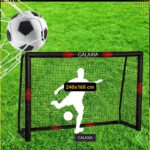 Футбольні ворота портативні GALAXIA 240 x 160 x 85 см - Зображення 4