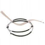 Шезлонг чорний алюмінієвий Nuforma 04K KJL01AOBE навантаження до 150 кг - Зображення 5