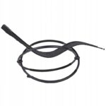 Шезлонг чорний алюмінієвий Nuforma 04K KJL01AOC навантаження до 150 кг - Зображення 6