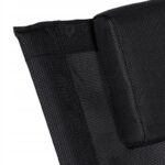 Шезлонг чорний алюмінієвий Nuforma 04K KJL01AOC навантаження до 150 кг - Зображення 7