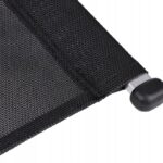 Шезлонг чорний алюмінієвий Nuforma 04K KJL01AOC навантаження до 150 кг - Зображення 8