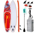 SUP-дошка для серфінгу FunWater KOI GALAXIA 350 см рюкзак 3 ласти